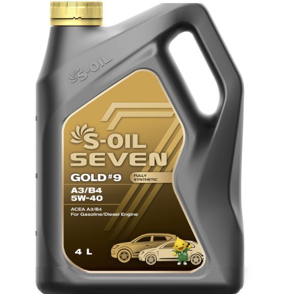 S-OILSEVENgold#95W-40,Масломоторное,Синтетическое,4л
