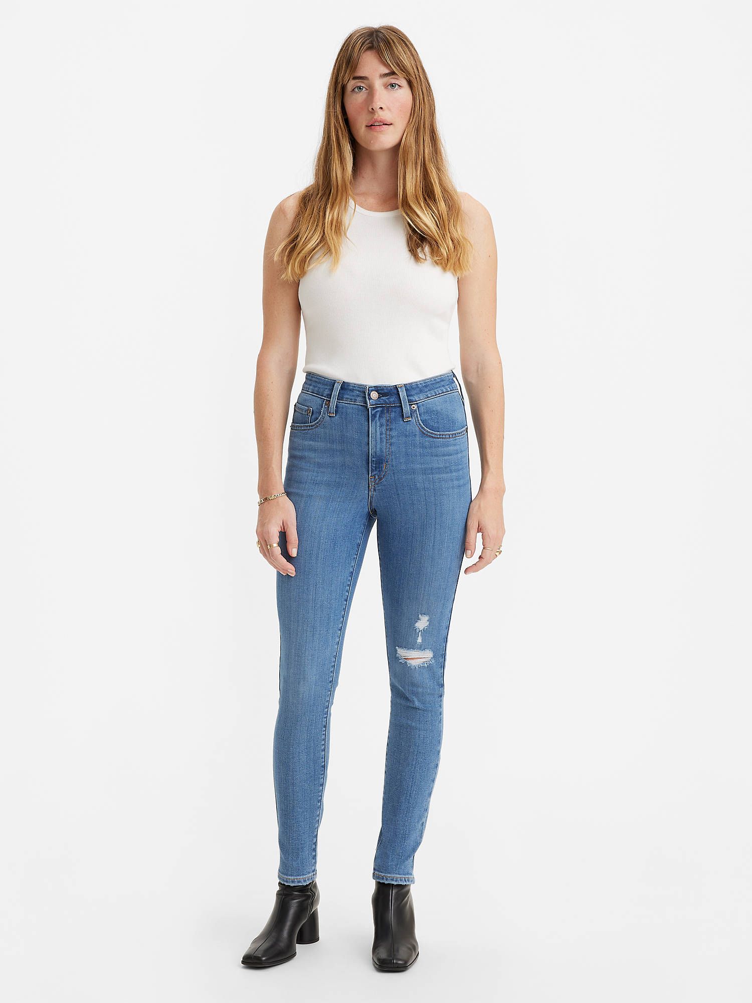 Levi s 721 High Rise Skinny Jeans OZON 1075571054