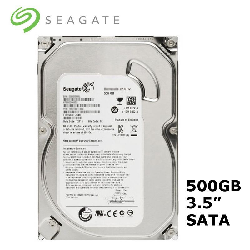 SeagateВнутреннийжесткийдискHdd-500gbsata3.5(9gw13)