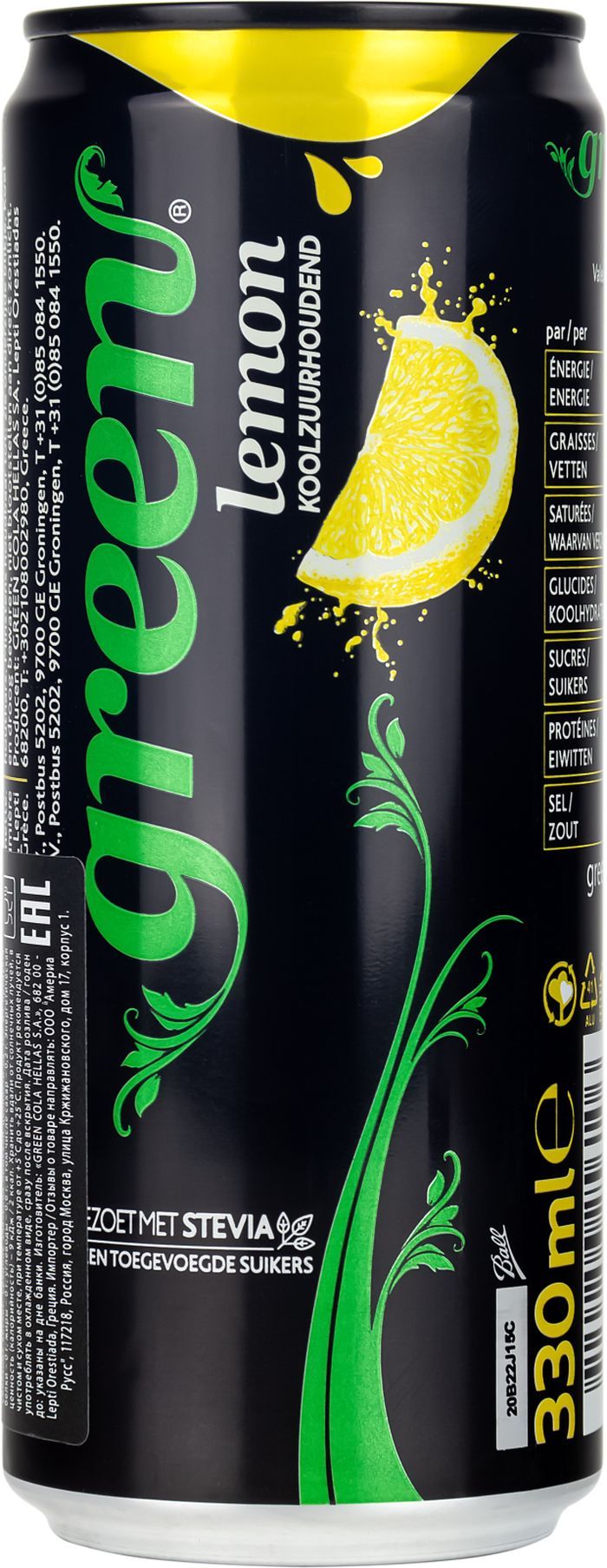 Лимонады и газированные напитки Green Cola купить в интернет-магазине OZON
