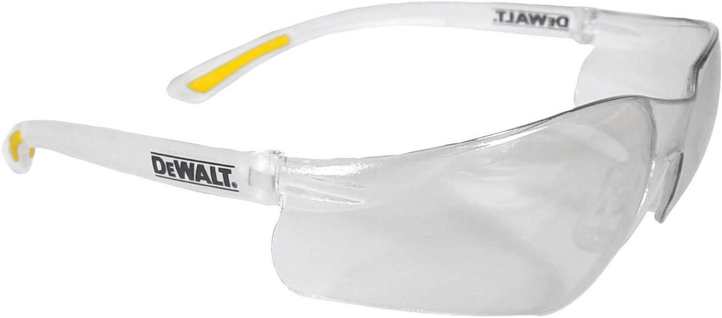 Clear d c. Защитные очки DEWALT. DEWALT dpg95-11 Framework Safety Glasses. DEWALT dpg82 11. Очки защитные "Safety " цв белый.