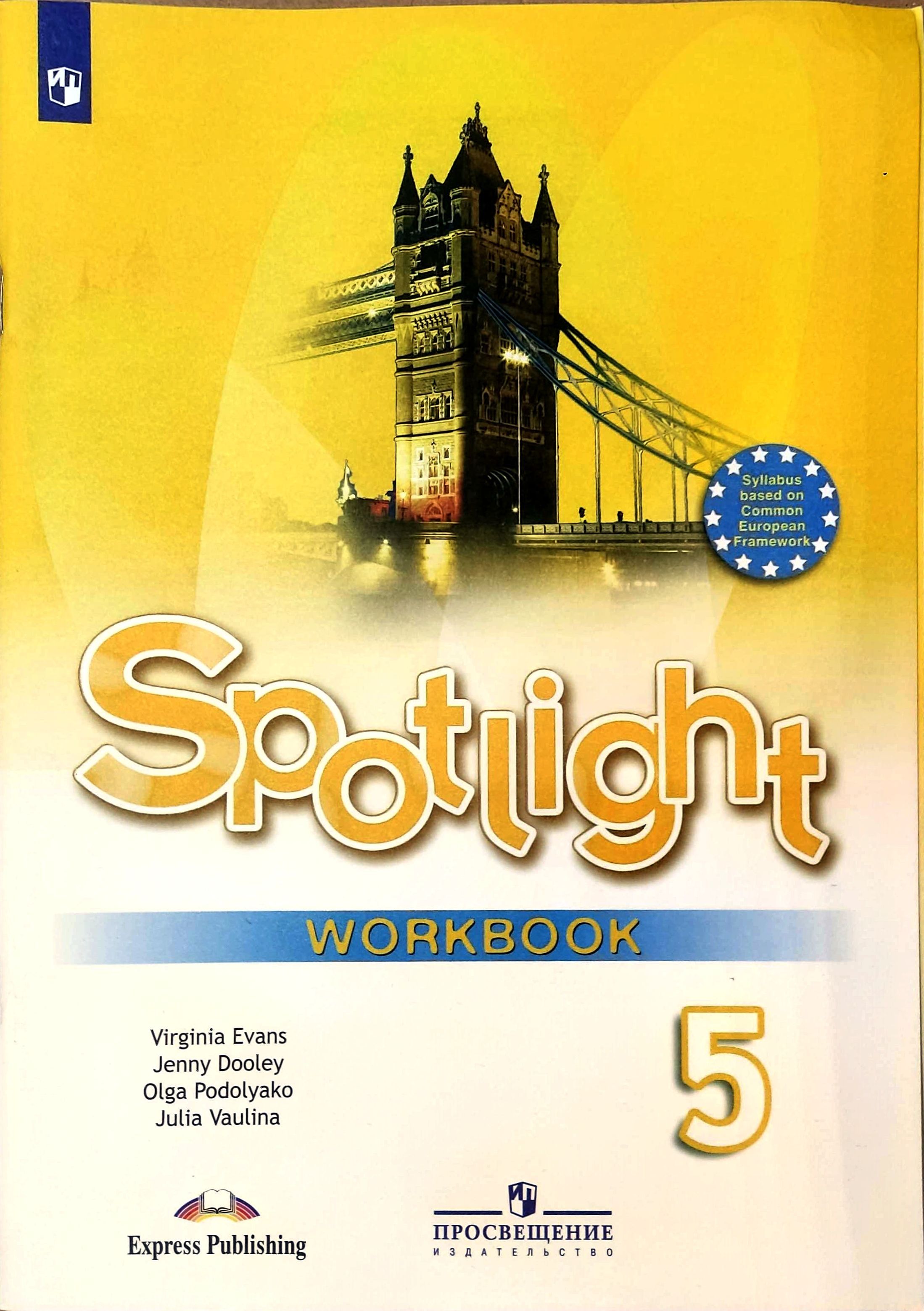 Spotlight 5 book