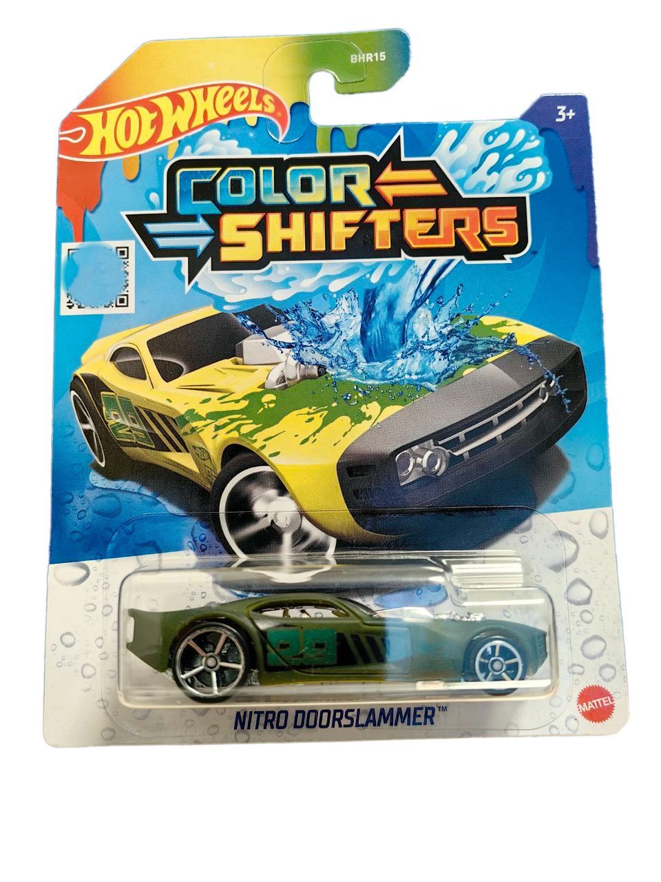 Машинка Hot Wheels Color Shifters меняющая цвет Nitro Doorslammer DNN10 /  BHR15