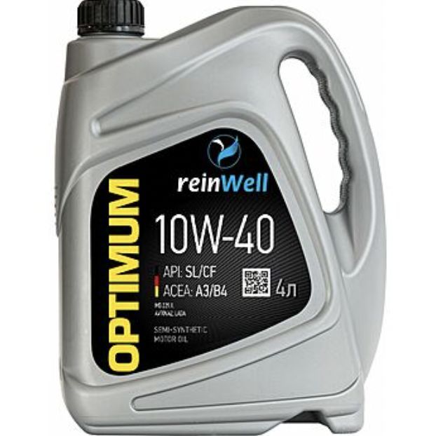 ReinWell10W-40,Масломоторное,Полусинтетическое,4л