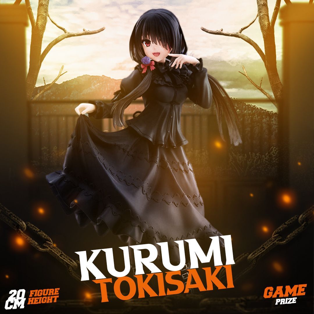 Аниме фигурка Kurumi Tokisaki 20 см / Date a Live