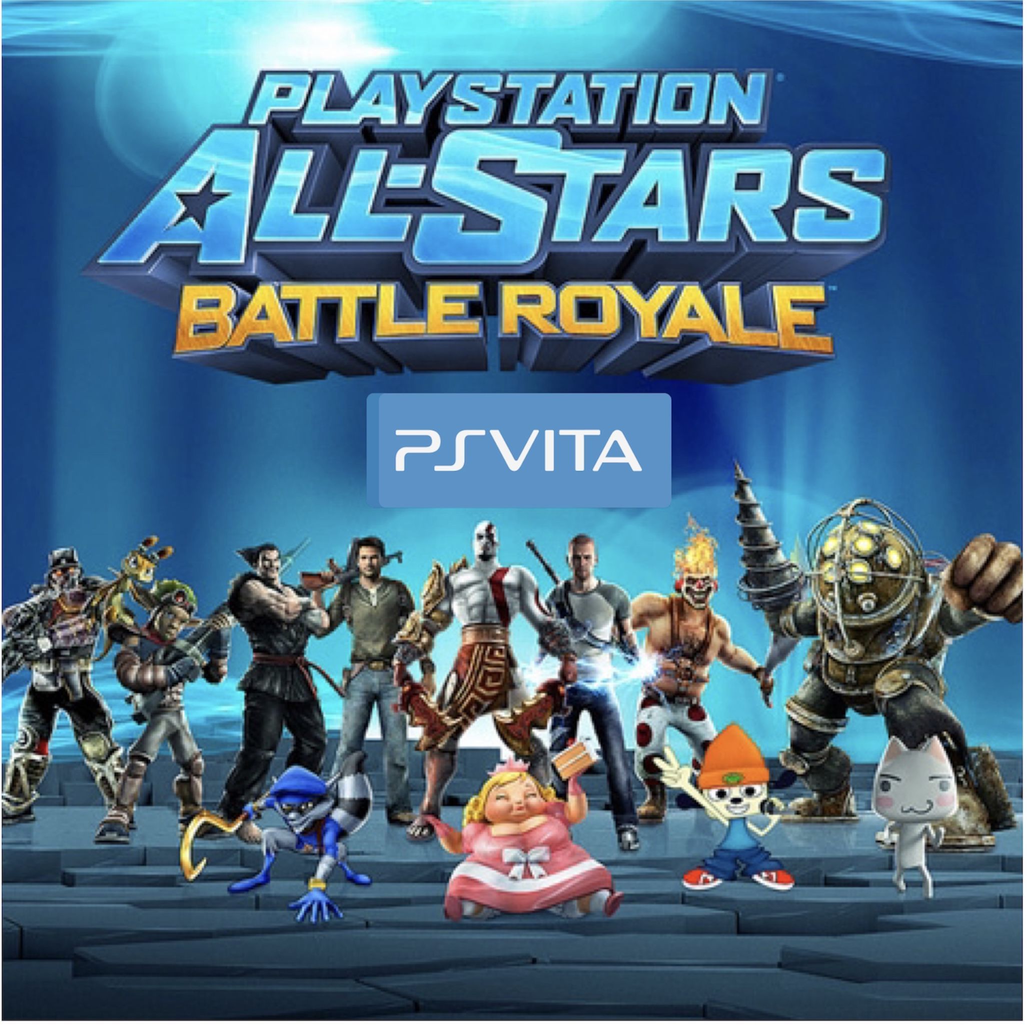 Игра PlayStation All-Stars Battle Royale (PS Vita, Русская версия). Товар уцененный