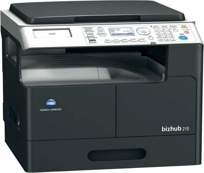Мфу konica minolta лазерные. Konica 215. Коника Минолта bizhub 215. МФУ Konica Minolta a4. Коника Минолта bizhub.