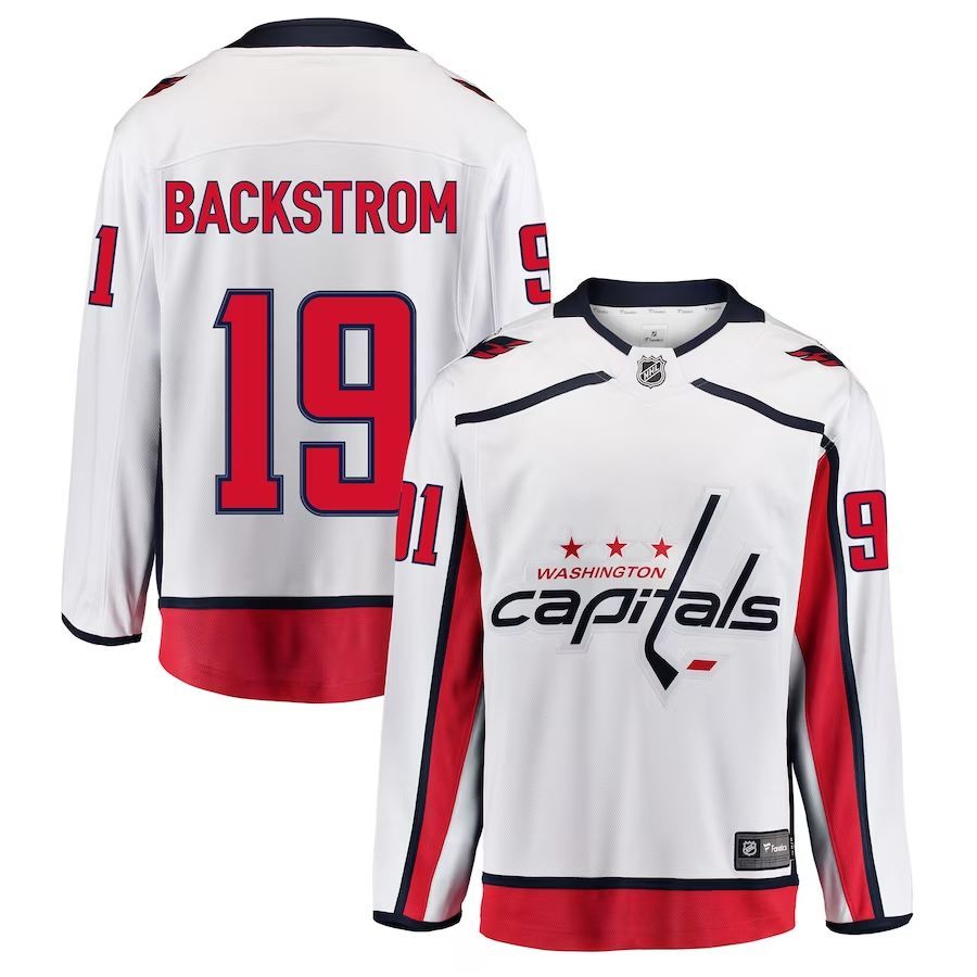 Хоккейные джерси Washington Capitals #19 Nicklas Backstrom NHL Jersey