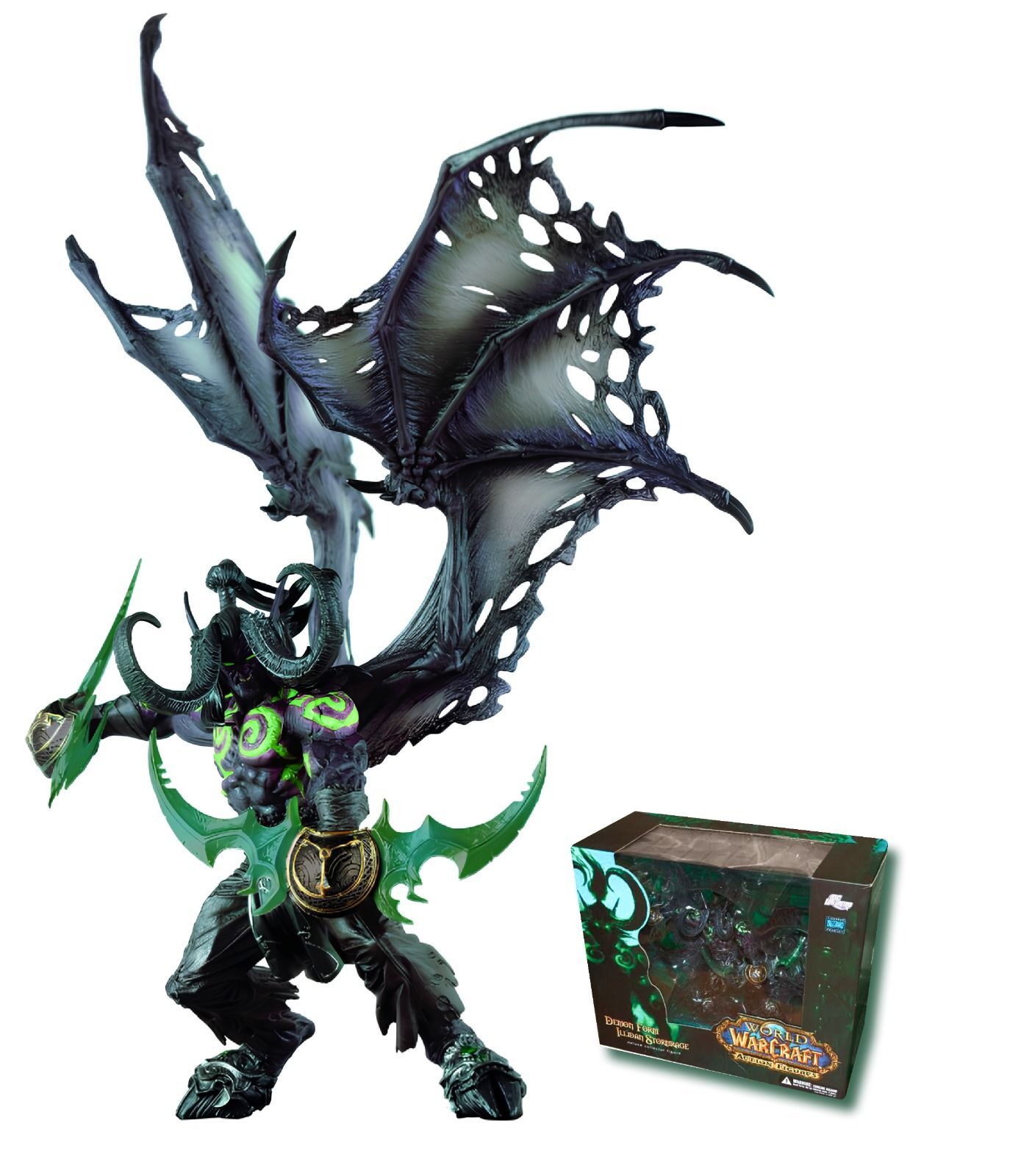 Фигурка Варкрафт Иллидан / Warcraft Demon Form Illidan Stormrage (20см) -  купить с доставкой по выгодным ценам в интернет-магазине OZON (1198398642)