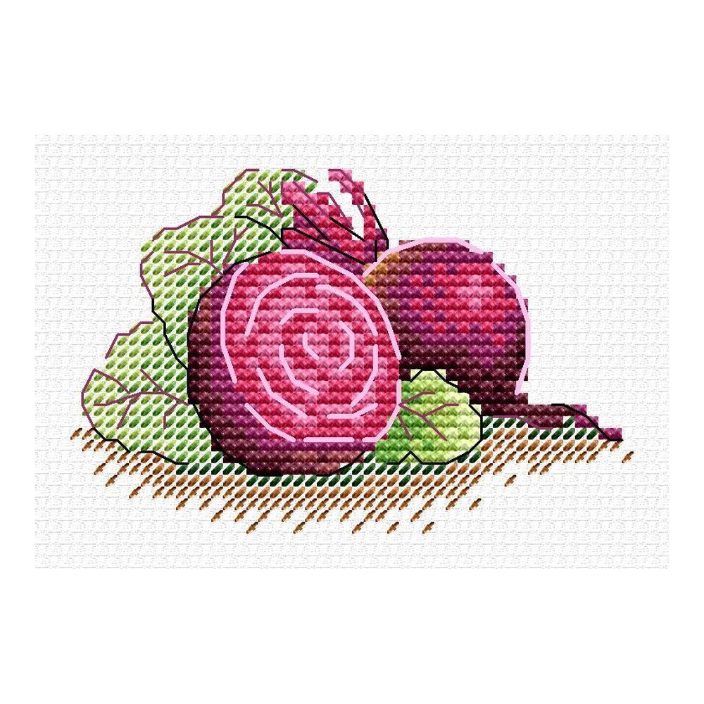 Схемы вышивки «Овощи»