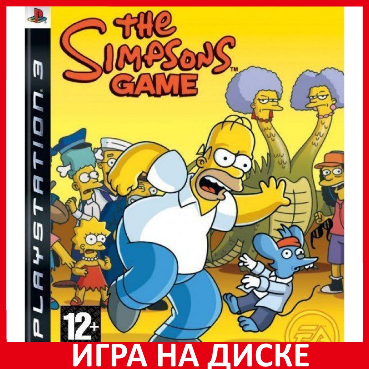 Игра The Simpsons Game Симпсоны (PlayStation 3, Английская версия) купить  по низкой цене с доставкой в интернет-магазине OZON (322940922)