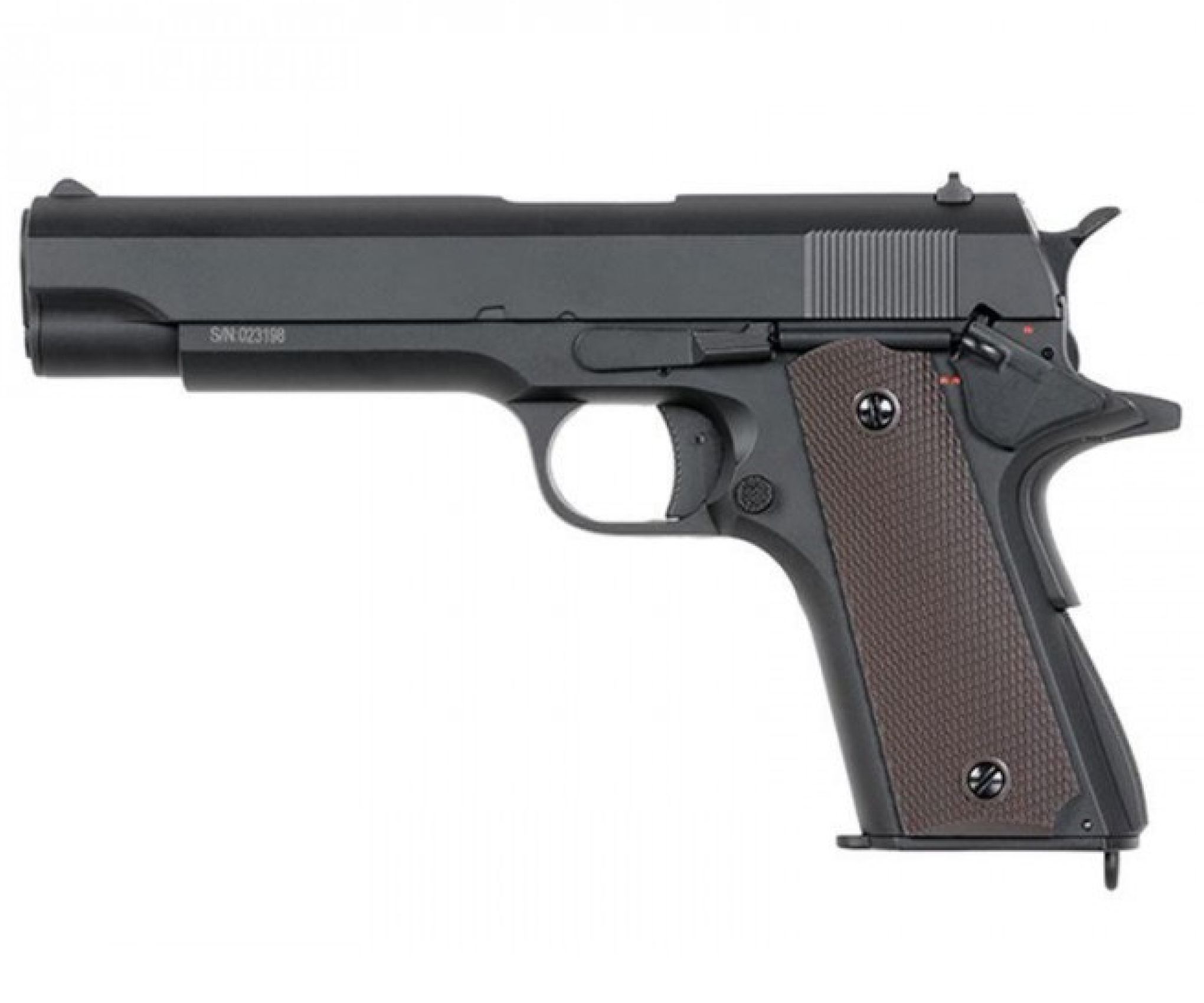 Страйкбольный пистолет Cyma Colt 1911 AEP, зарядка через USB (CM.123S)