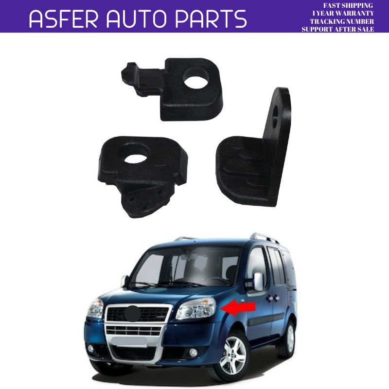 Asfer Auto Ремкомплект фары, 3 шт., арт. VN-FTK055