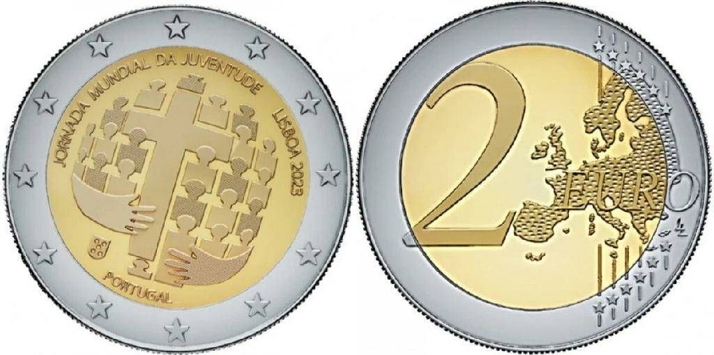 2 евро монета 2010 с женщиной. 2 евро португалия 2018. План выпуска юбилейных 2 евро. Новые 2 евро. Юбилейные монеты евро.