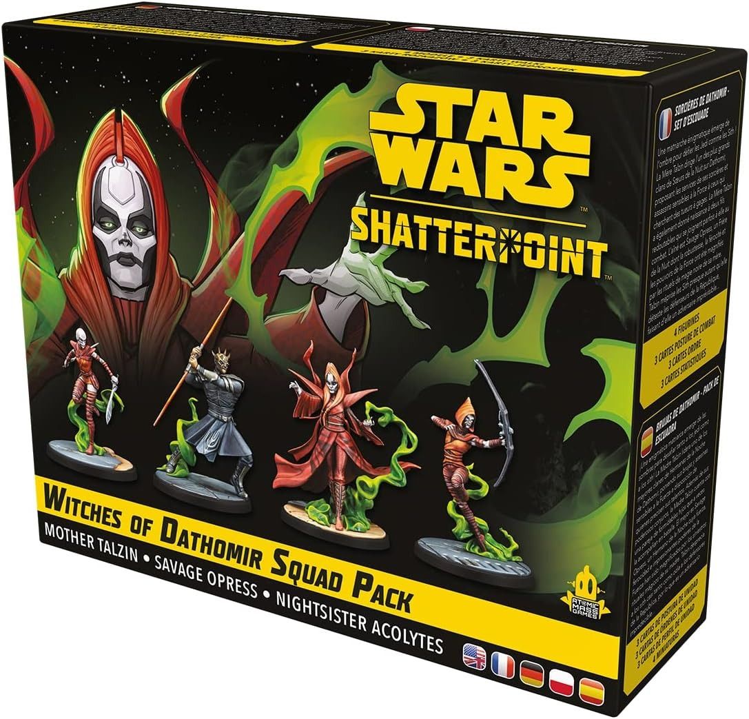 Дополнение для настольной игры Star Wars: Shatterpoint - Witches of  Dathomir Squad Pack (на английском) - купить с доставкой по выгодным ценам  в интернет-магазине OZON (1234818465)