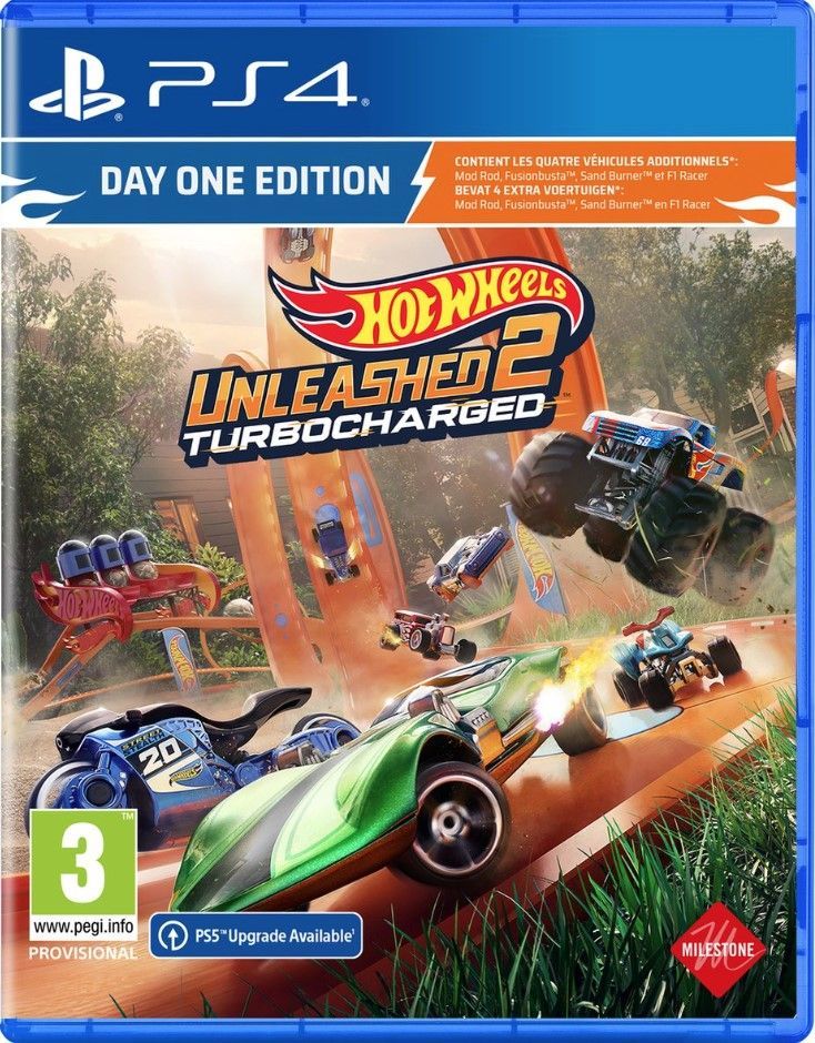 Игра Hot Wheels Unleashed 2: Turbocharged - Day One Edition (PlayStation 4, PlayStation 5, Английская версия)