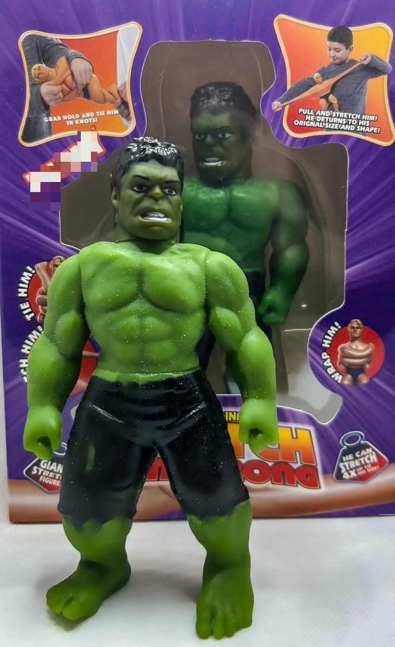 Hulk / Халк/ Игрушка тянущаяся Гуджитсу