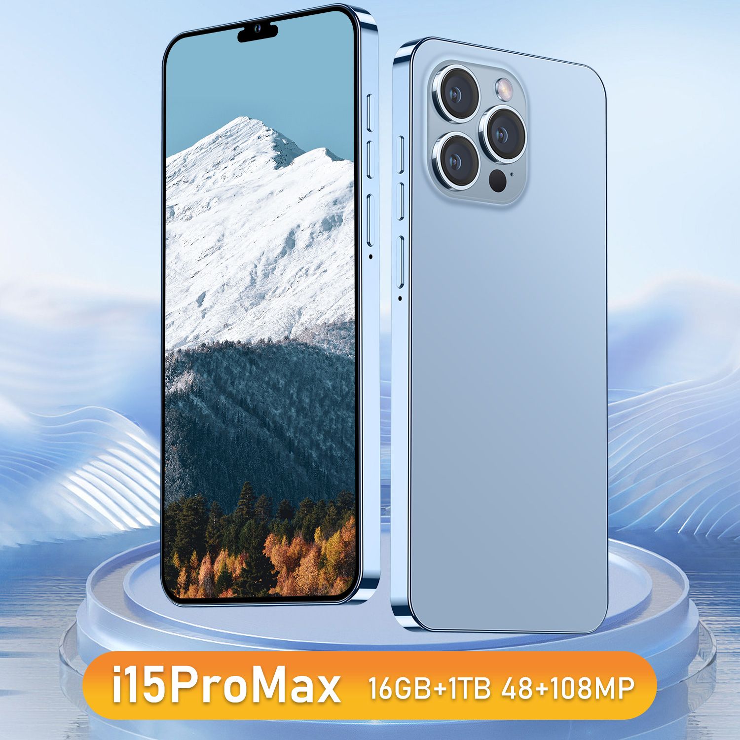 Смартфон I15 PRO MAX /Рождественский подарок/ Мобильный телефон на русском  языке - купить по выгодной цене в интернет-магазине OZON (1263260826)