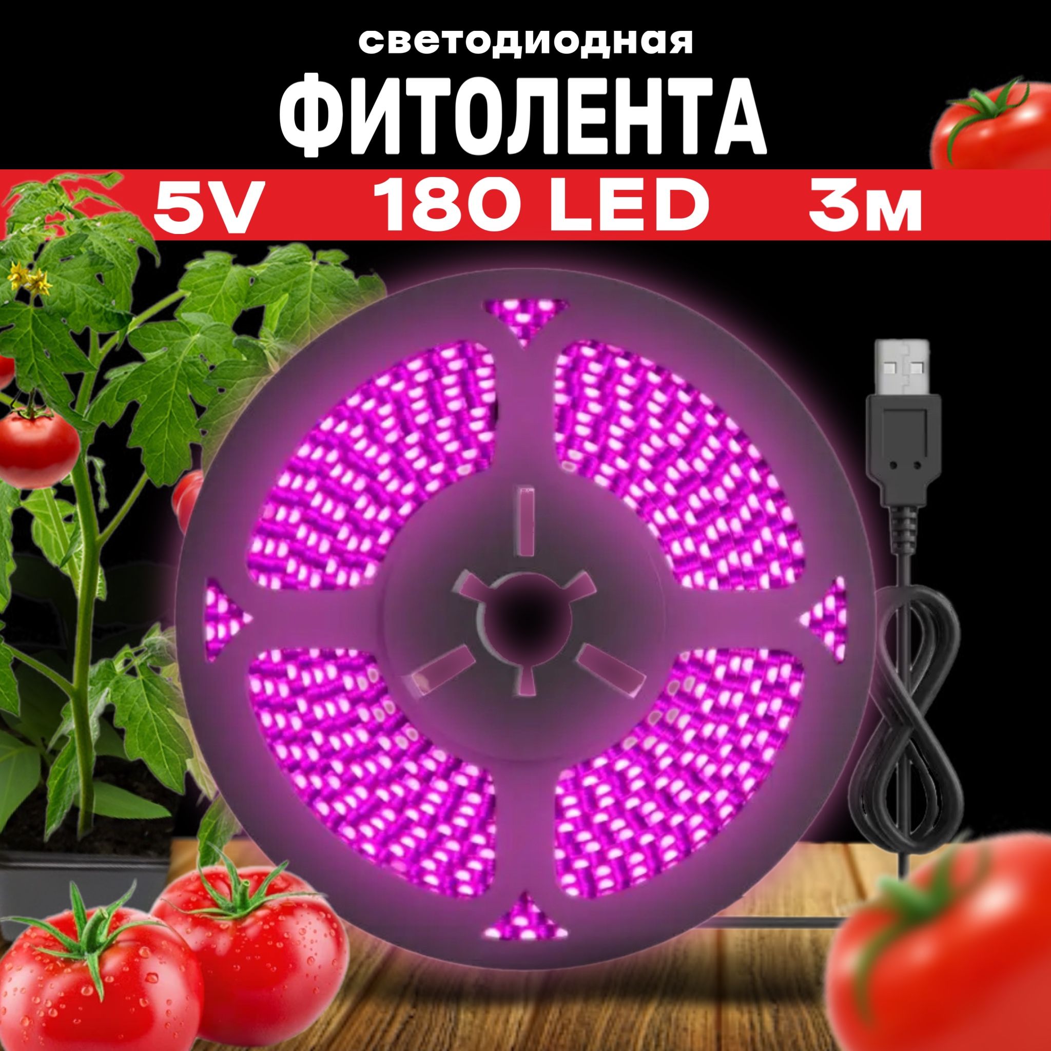 GsminСветодиоднаялента,5,IP65,180LED/m