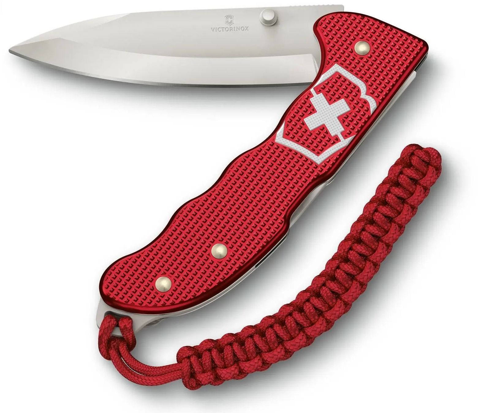 Нож складной перочинный швейцарский Victorinox Evoke Alox (0.9415.D20) 136мм 5функц. красный без чехла подар.коробка