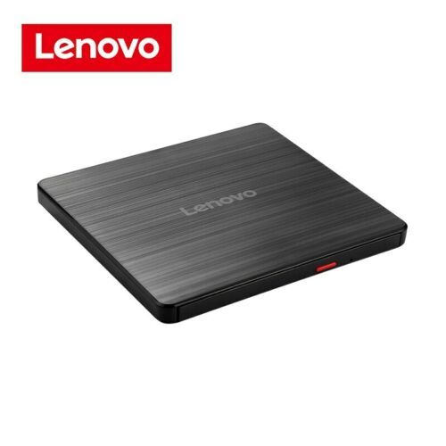 DVD привод внешний, оптический DVD-RW Lenovo DB85 черный RTL