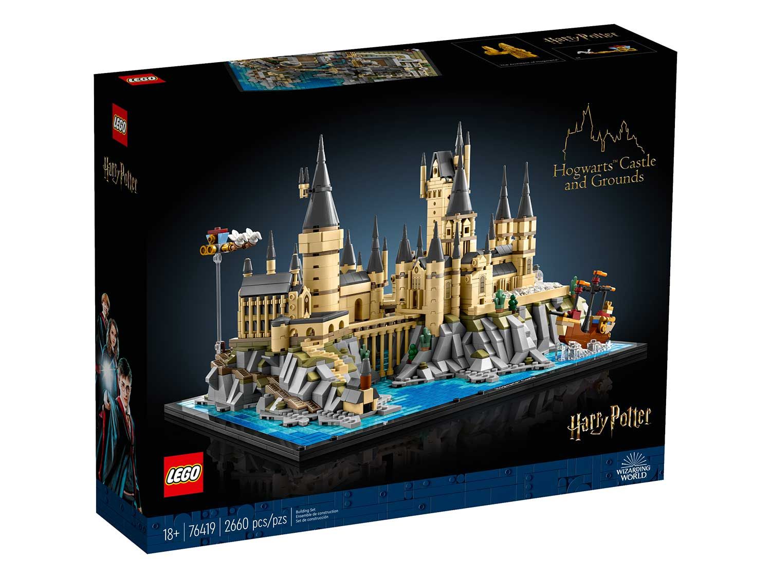 Конструктор LEGO Harry Potter Замок и территория Хогвартс, 2660 деталей,  18+, 76419 - купить с доставкой по выгодным ценам в интернет-магазине OZON  (1256944030)