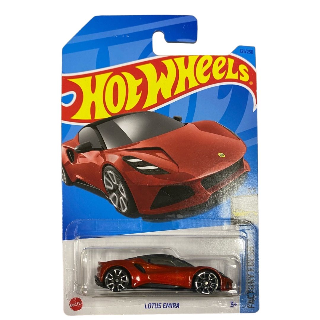 Hot Wheels металлическая машинка, коллекционная в масштабе 1:64 LOTUS EMIRA  - купить с доставкой по выгодным ценам в интернет-магазине OZON (1273617969)