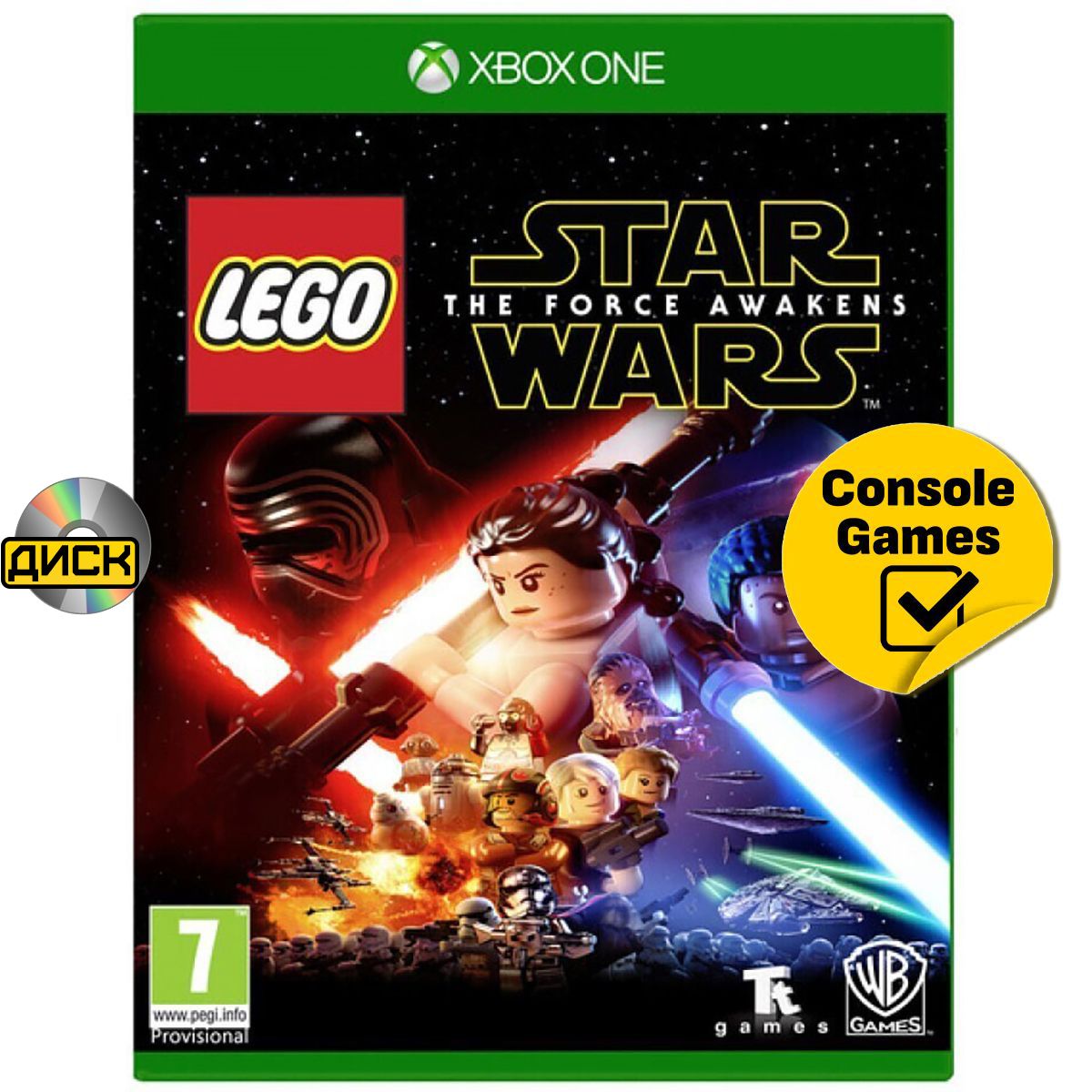 Игра XBOX ONE LEGO Звездные войны: Пробуждение Силы (Xbox One, Xbox Series, Русские субтитры)