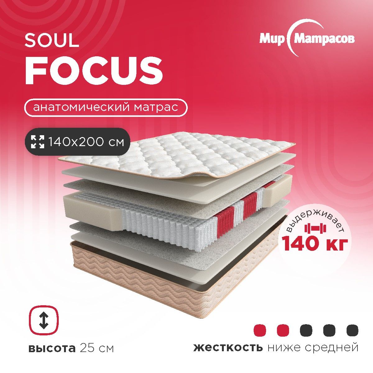 Матрас soul focus