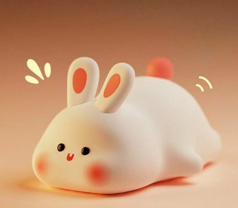 Зарядка зайчик. Night Light Bunny. Закажи мне зайчика на батареях.