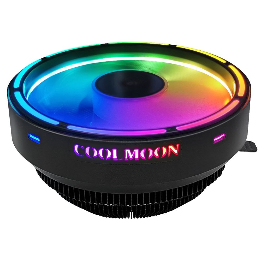 Rgb cooler. Coolmoon кулеры. Кулер для процессора с RGB подсветкой. Охлаждение процессора с подсветкой. Радиаторы для процессоров с подсветкой.