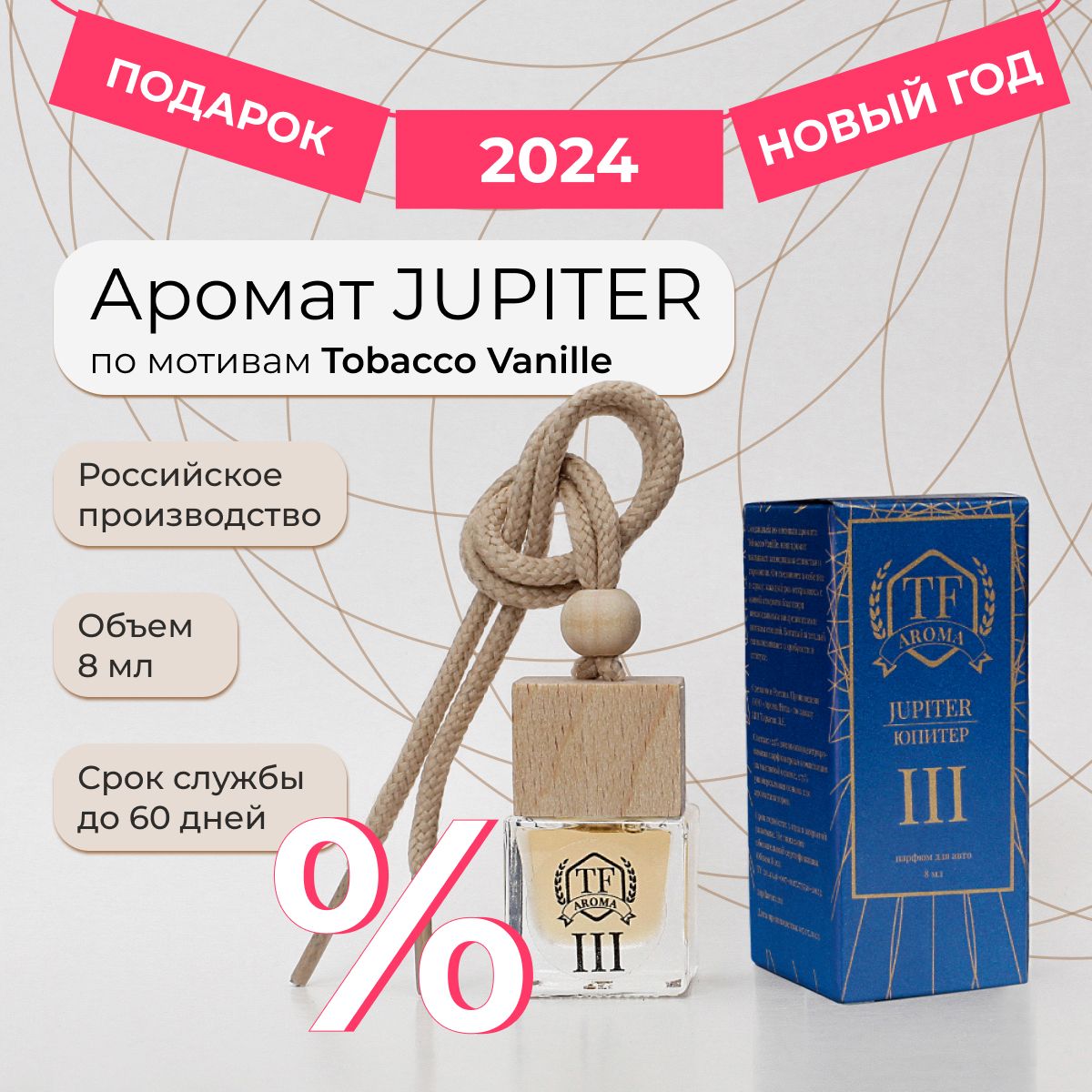 Автопарфюм Top Flavors №3 Аромат Jupiter / Юпитер. - купить с доставкой по  выгодным ценам в интернет-магазине OZON (1144342079)