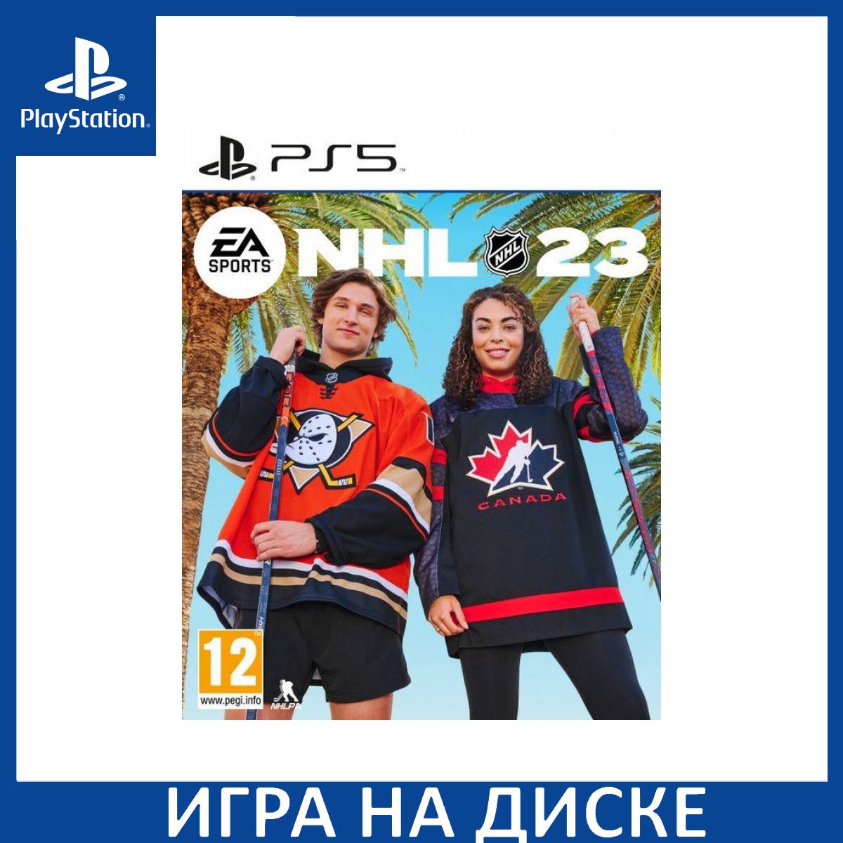 Игра NHL 23 PS5 Диск на PlayStation 5