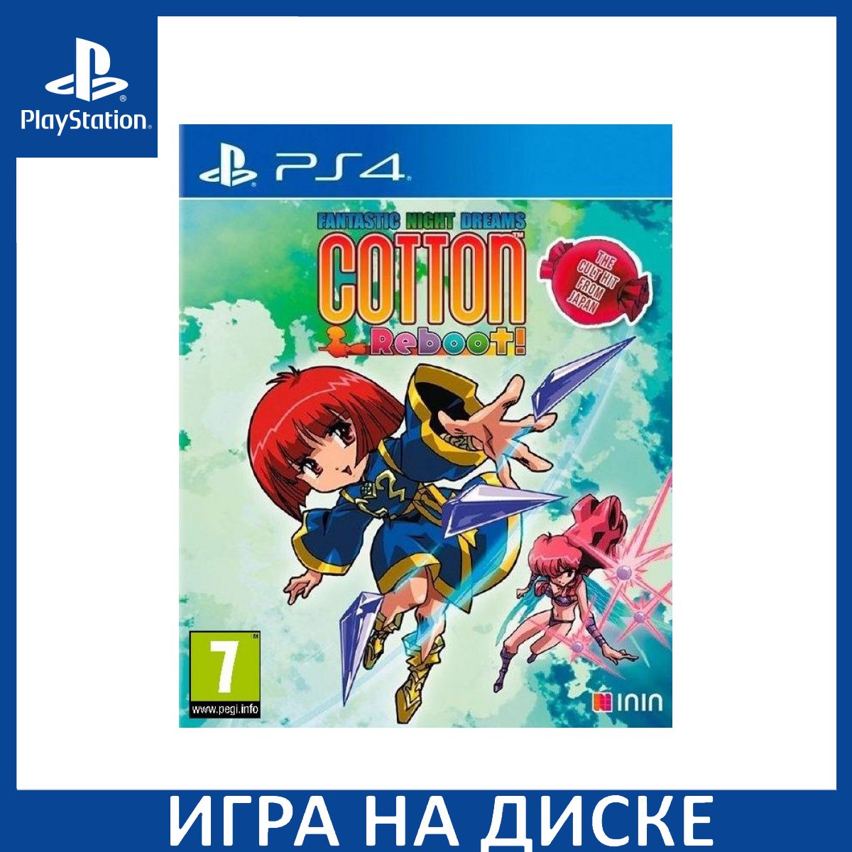 Игра Cotton Reboot! Fantastic Night Dreams (PS4) Диск PlayStation 4