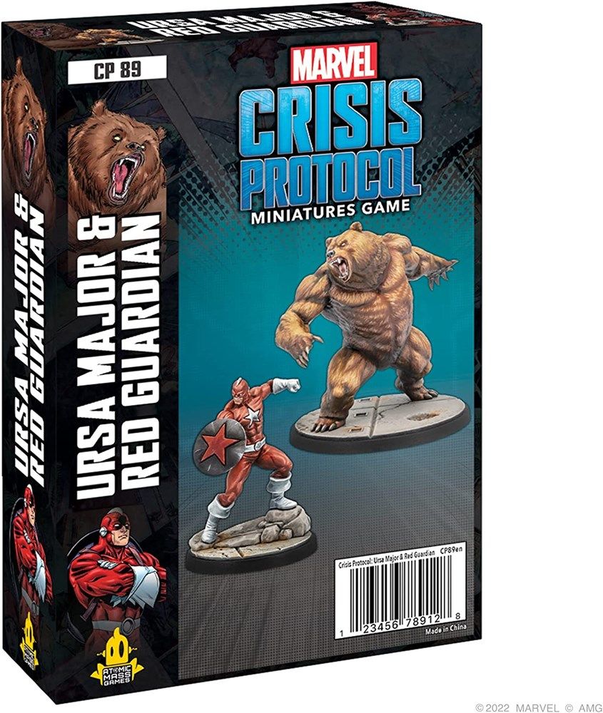 Настольная игра MARVEL CRISIS PROTOCOL URSA MAJOR AND RED GUARDIAN EN -  купить с доставкой по выгодным ценам в интернет-магазине OZON (1339567843)