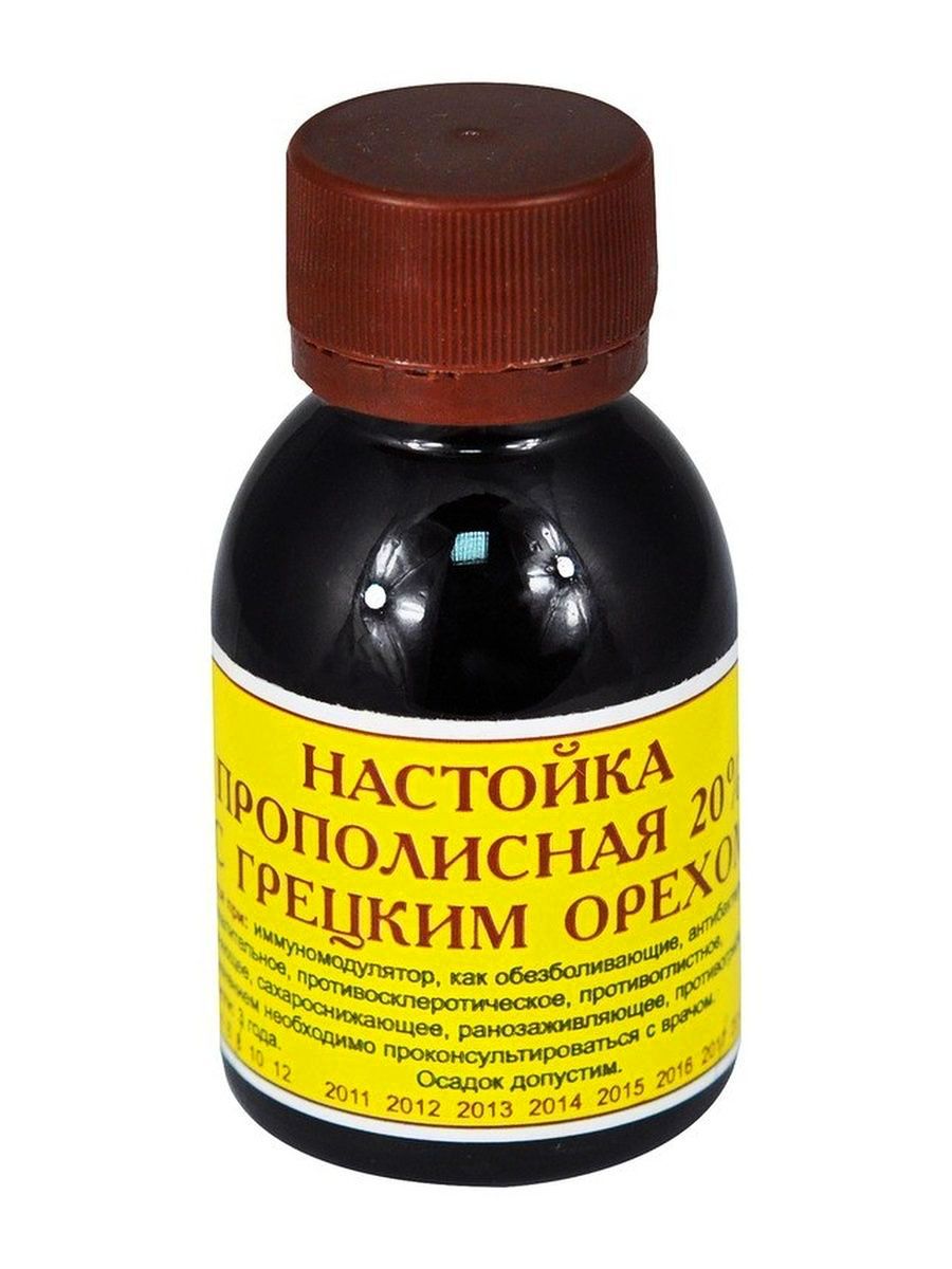 Настойка прополисная 20% с грецким орехом , Пасека Сидорова 70 мл - купить  с доставкой по выгодным ценам в интернет-магазине OZON (1062905399)