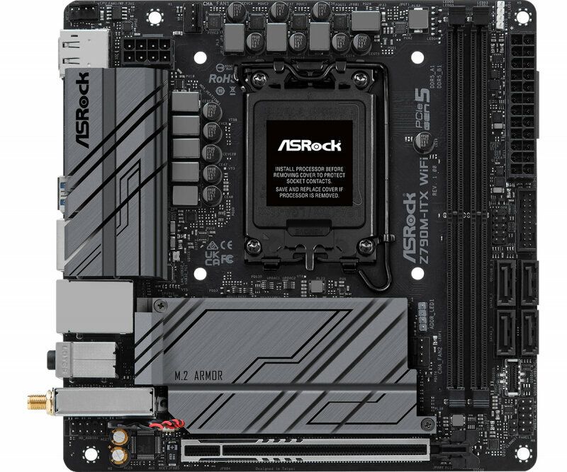 Mini itx 1700. Asrock z790m-itx wifi. asrock z790 pg-itx tb4. z790 материнская плата. сокет 1700 материнская плата.