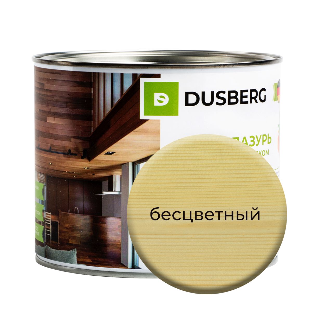 Dusberg 3511. Аквалазурь. Dusberg 3511 Аквалазурь с пчелиным воском белая.