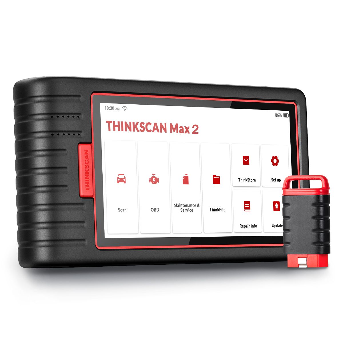 Thinkcar Thinkscan Max2 OBD2 сканер пожизненное бесплатное обновление диагностический инструмент сканирования с протоколом CAN-FD, диагностика всех систем и 28+ сбросов