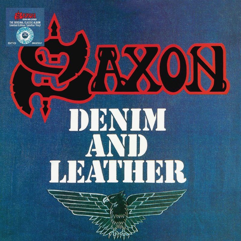 SAXON-DenimandLeather(LP,LimitedEdition,Reissue,Remastered,ColorVinyl)Виниловаяпластинка