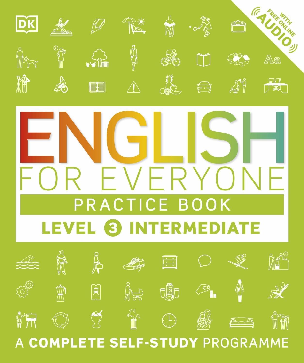 Intermediate english practice. English for everyone Intermediate Level 3. English for everyone Level 3 Practice book. Книга English for everyone. Книга English for everyone 3.