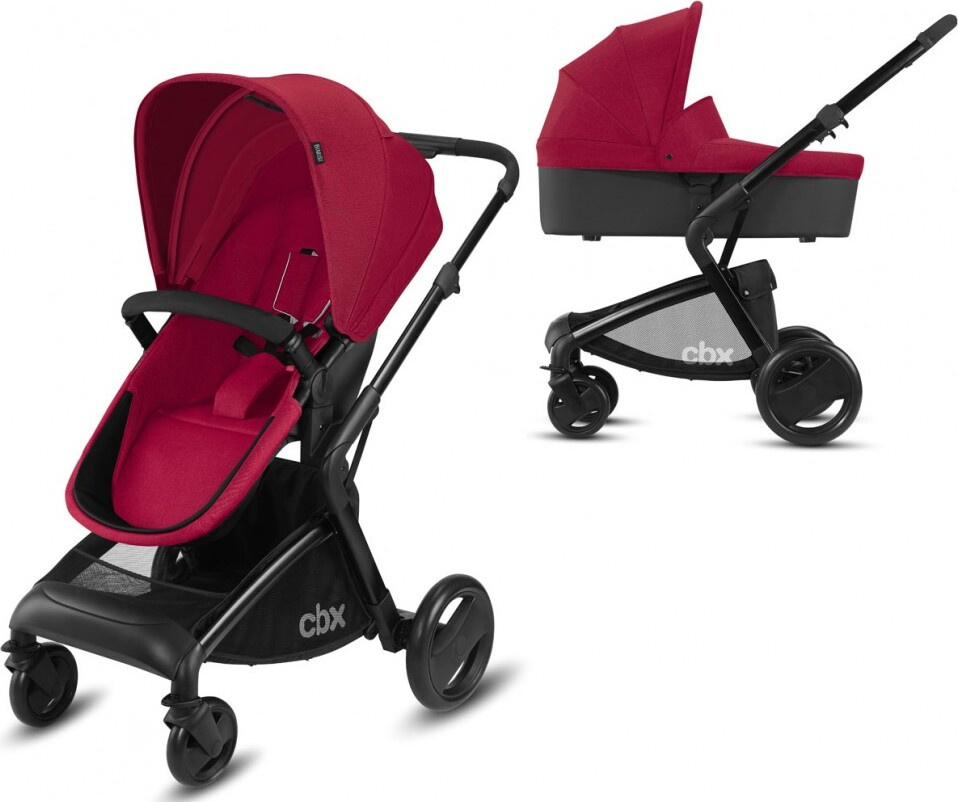 Коляска 2 в 1 CBX by Cybex Bimisi Pure Crunchy Red — купить в интернет ...