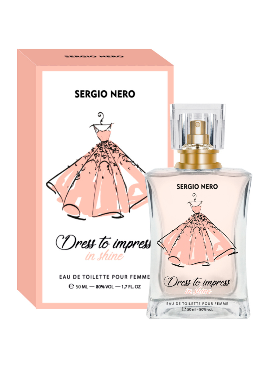 Sergio Nero Dress to impress in shine Туалетная вода 50 мл #1