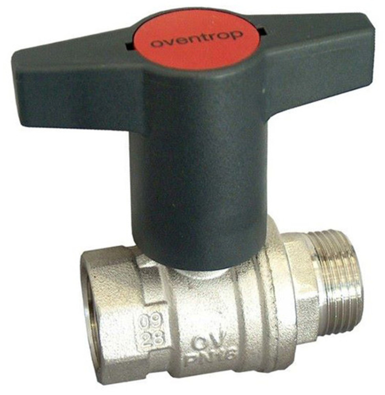 Шаровой кран Oventrop \"Optibal\" с пластмас. маховиком 1/2\" купить по ...