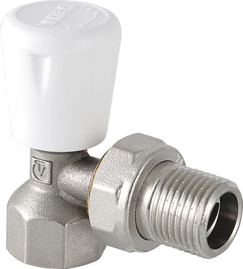 Клапан ручной для радиатора угловой 1/2\" Valtec VT.017.N.04 - купить по ...