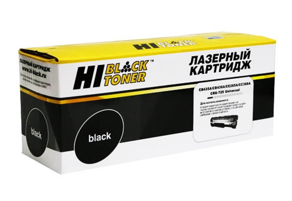  Hi-Black HB-CB435A/ CB436A/ CE285A, черный, для лазерного .