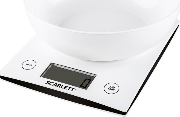 Электронные Кухонные весы Scarlett SC-KS57B10, белый #1
