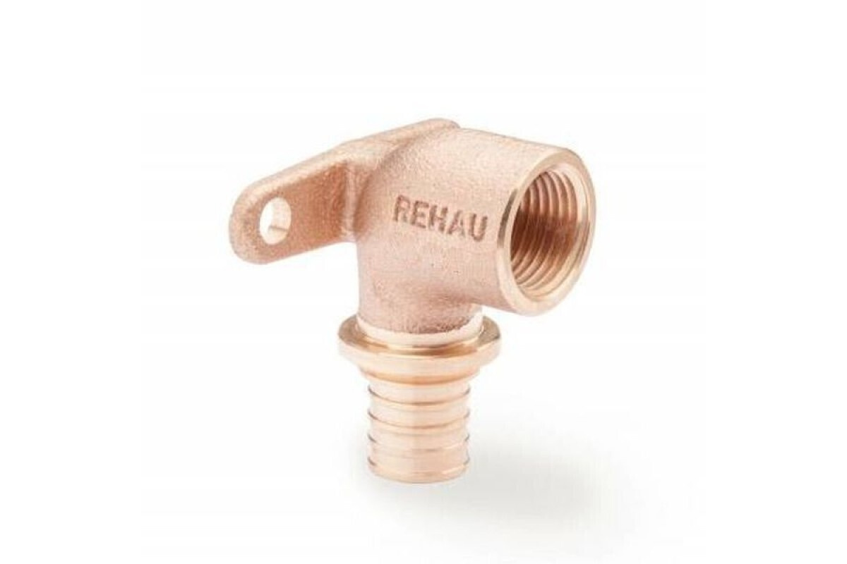 Угольник настенный (установочный) RAUTITAN RX/RX+ 16 - 1/2\" короткий с ...