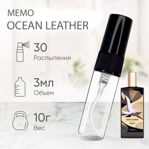 Memo ocean. Духи Memo Ocean Leather. Ocean Leather Memo Paris. Memo Sicilian Leather. Memo Ocean Leather фото.