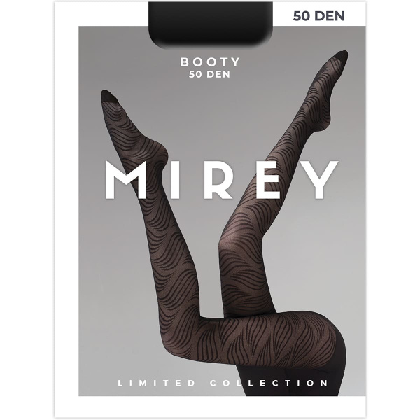 Колготки Женский Mirey, размер 3 черный Полиамид, Эластан 50 ден, рост ...
